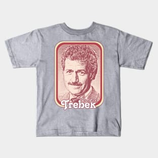 Alex Trebek / Retro Vintage Aesthetic Fan Design Kids T-Shirt